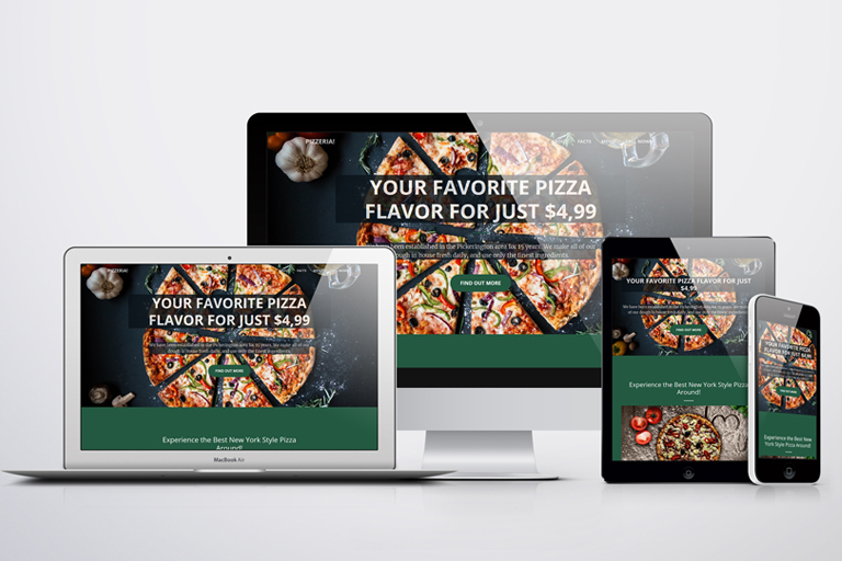 Pizzeria New York – Web Design