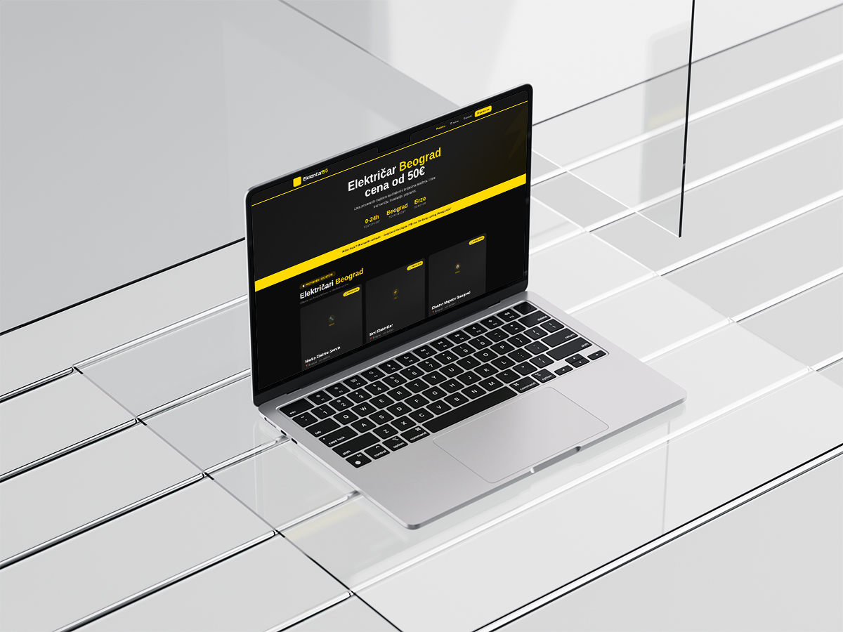 Izrada sajta za Električar Beograd